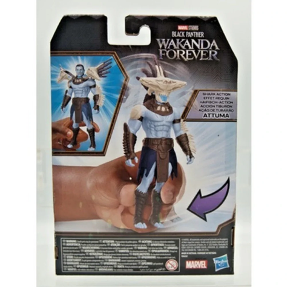 Marvel Black Panther Wakanda Forever Shark Action Attuma 6